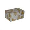 Lille Julegavekasse guld m/juletr�er, t/6 fl.Bordeaux