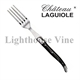 Ch�teau LAGUIOLE Gaffel Sort Horn ST-2KR